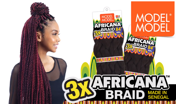 Africana Braid: 3x - 84"